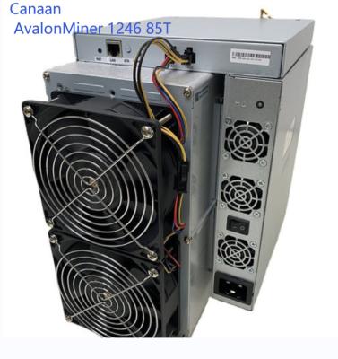 中国 人工知能のBitcoin抗夫機械Canaan Avalon 1246 85T SHA 256のアルゴリズム 販売のため