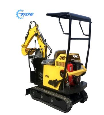 China Cultivate China Cheap 0.8 Ton Mini Excavator Digging Machine For Sale for sale