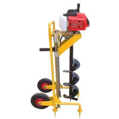 China One Man Manual Small Earth Auger Drill Machine For Garden Use WKJ-25 for sale