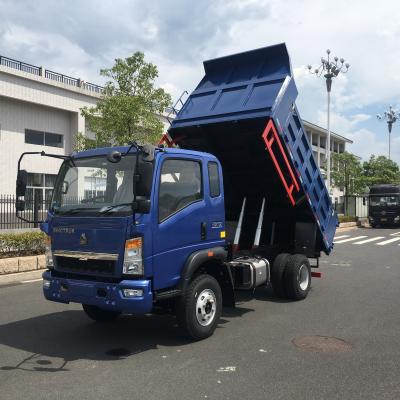 China High quality metal HOMAN 6 wheeler 4-6 tons light duty van cargo truck for sale