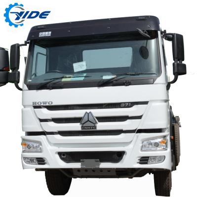 China Low Price SINOTRUK HOWO Truck Tractor Second Hand Units 6x4 8*4 CNG / Diesel 6800*2496*3835mm for sale