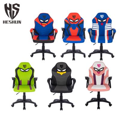 China New Arrival Green Colors High Swivel Ergonomic Adjustable Back PC Pink Pink White Adjustable Desk Kids Gamers Chair Racing Game For Kids for sale