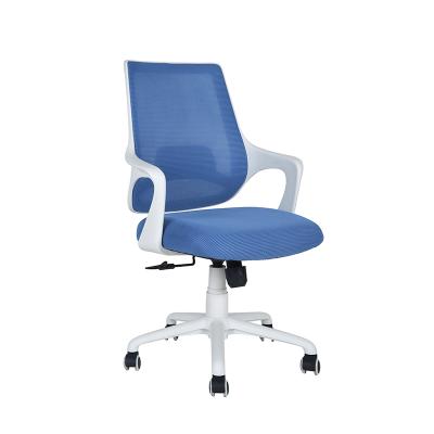 China Blue Mesh Back Furniture Chairs Massage Adjustable Multifunctional Swivel Executive Office Chair (Height) for sale