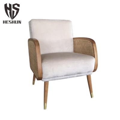 China Upholstery Tufted Nordic Lounger Simple Ash Design Sofa For Living Room Bedroom Hotel Furniture Chair for sale