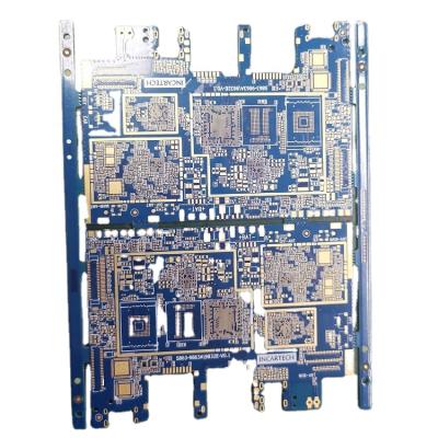 China High Quality Custom FR4 PCB Manufacturer Multilayer Fr4 PCB Board With Blue Soldermask Blank PCB Board for sale