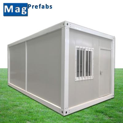 China Modern Design 20ft Prefab Container Van House Site Office in Philippines for sale