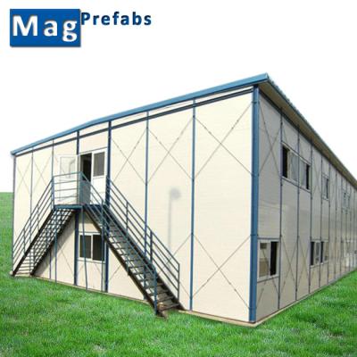 China Traditional Quick Build Prefab House Low Cost Shifts For Staff And Workers for sale