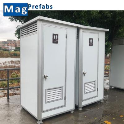 China Modern Low Cost Prefab Portable Sandwich Panel Toilet Cabin For Public Activities for sale