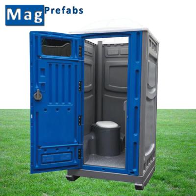 China Industrial HDPE Mobile Toilet Plastic Outdoor Portable Toilet Cabin Guangzhou Public Toilet for sale