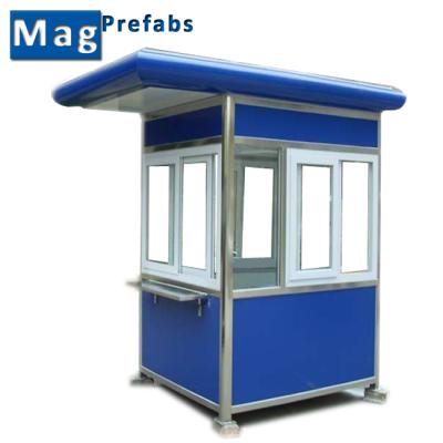 China Guangzhou Modern Guard House Design Sentry Mobile Homes For Guard Office for sale