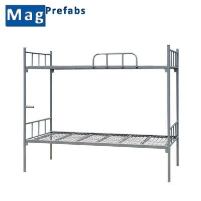 China Adjustable (Other) Quick Install Double Dorm Bunk Bed, Army Bunk Bed For Adults for sale