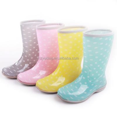 China PVC Fashion Women Rubber Boots for sale