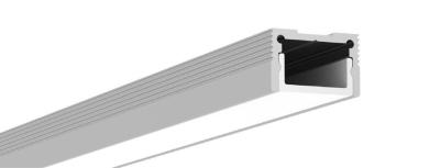 China 20*13mm Superficie de luz de pared lineal montada en perfiles de aluminio LED para tira LED en venta