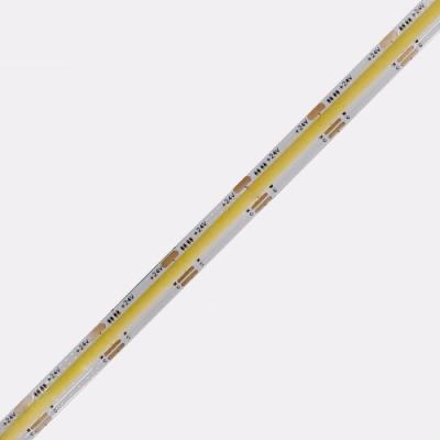 China CRI90 12v 24VDC COB LED Strip 2700K - 6000K CCT Verstelbare 608 chips/M 8mm Te koop