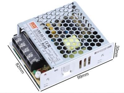 China 12V 24V 50W Switch LED Power Supply For LED Strip Light IP20 Indoor LED driver for sale