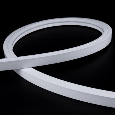 China 16*16mm Silicone Neon Strip Ip67 Ip68 12w/M Top Bend 24v Neon Rope Light Strip for sale