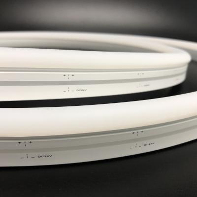 China 12*25mm Silicone Neon Strip 24V IP67 IP68 Ra90 Lamomo Led Neon Flex for sale