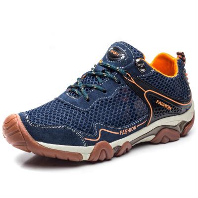 China 2021 New Outdoor Casual Breathable Sports Mesh Travel Wear Resistant Casual Sneakers for sale