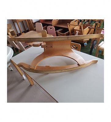 China Ride On Toy China Supplier Wholesale Major For Children Baby Wooden Rocking Horse Toy for sale