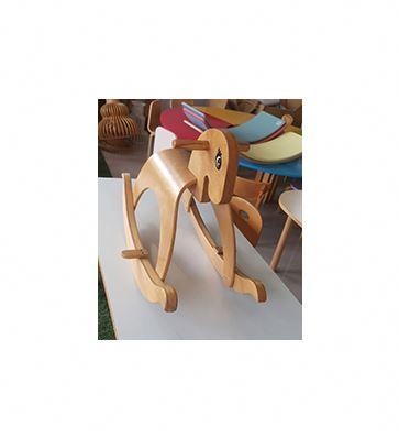 China Ride On Wooden Baby Toy Customized Best Price Full-Automatic Rocking Horse for sale