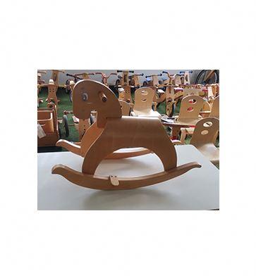 China Ride On Decoration Cheap Price Baby Toy Factory Supply Wooden Rocking Horse Direct for sale