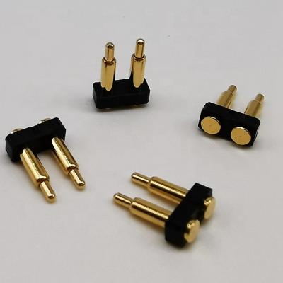 China High Current USB 2 Pin Female PCB Connector Pogo Spring Pin for sale