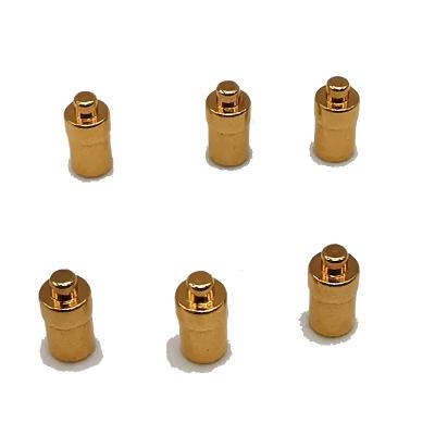 China High Quality Custom Brass Gold Plated Spring Female Contact Loaded Pogo Pin Smart Electroncs Power Charging Data Transmission Factory Direct Sale for sale