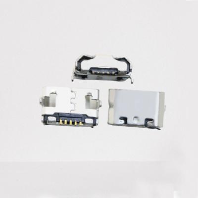 China Female C Connector For Mobile Phone Micro USB Jack Connector Micro USB 5pin 8600 Series Model 7.2 Flat Port General for sale