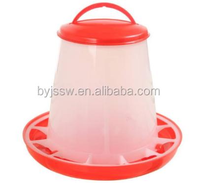 China Plastic Broiler Chicken Feeder Eco - Friendly And Chicken Water Drinker ( Made In China ) for sale