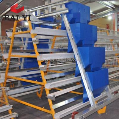 China Smoothly Operating Automatic Layer Poultry Battery Cages for sale