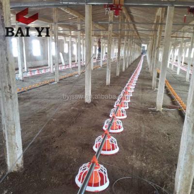 China Chicken Poultry Farm Equipment Chicken Feeding Broiler Pan Feeder for sale