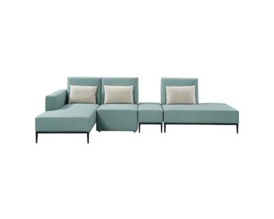 China Other Corner 4seater Sofa With American Chaise Lounge Design Sofa Set Furniture Factory Custom Chaise Sofas for sale