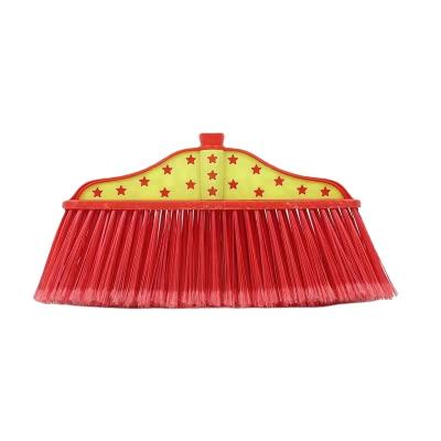 China Home F0035 Plastic Broom Low Price Good Quality Italian Balai Brosse Scopa Brush Discount Head Outdoor for sale