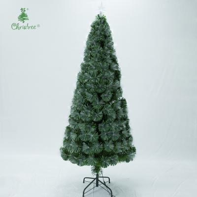 China Popular Xmas Gift Christmas Artificial Led Green Christmas Tree Decoration PVC Tree Ornament for sale