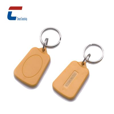 China TK4100 EM4305 HF Access Control Nfc Chip Key Rfid FOB SI Shape Waterproof/Waterproof Customized Color for sale