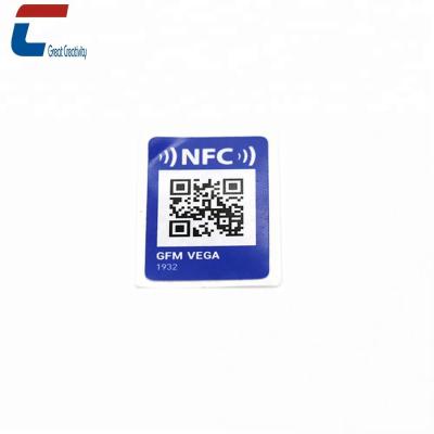 China Wealth management 13.56mhz rewritable rfid anti metal nfc tag for mobile custom qr code nfc tag pvc epoxy nfc tag for sale