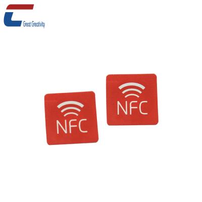 China Customized size nfc coated paper programmable chips for mobile payment for sale