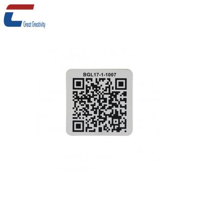 China Custom club QR code NFC paper tag NFC antenna sticker, rfid sticker with qr code for sale