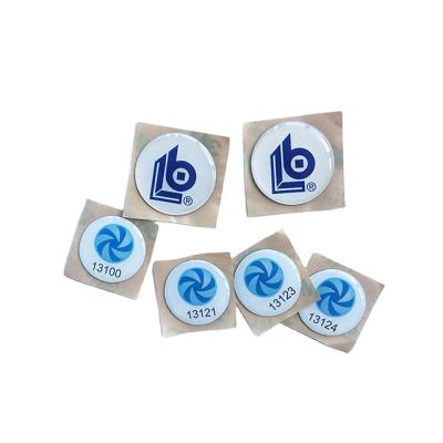 China Weatherproof / Waterproof Passive Social Media 13.56mhz NFC Buttons RFID Tags for sale