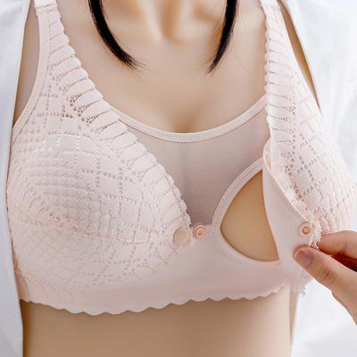 China Seamless Wire Free Bras Breastfeeding Maternity Nursing Bra for FeedingNursing Underwear for sale