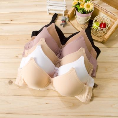 China Wholesale New Style Seamless Women's Bra Solid Color Wire Free Bra Plus Size Bra for sale