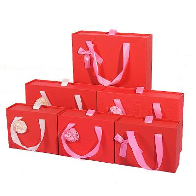 China Solid Color Recyclable Plain Custom Clothing Paper Bag Printing Tote Bag Boutique Shopping Gift Bag for sale