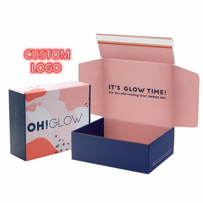 China Recyclable Gift Box Easy Teardrop Packaging Foldable Packaging Box for sale