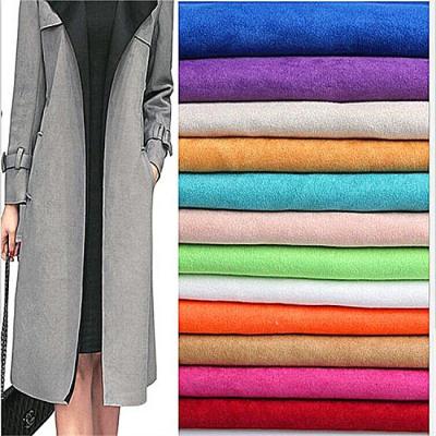 China Memory Friendly 100% Recycled Faux Suede Polyester Spandex Waterproof Fabric Recycled Suede From Memory China Supplier for sale