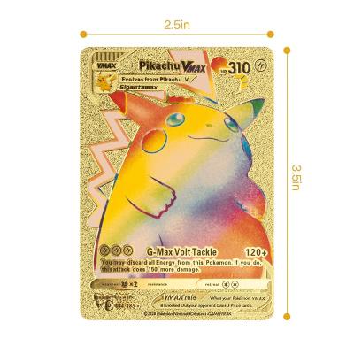 China Entertaiment Game Cards 55 Pezzi Vmax Card Trading Rare pokemoned Cards Dorate Card Vmax GX Card Deck Box Dorate TCG Dorate DA Gioco Versione Inglese for sale