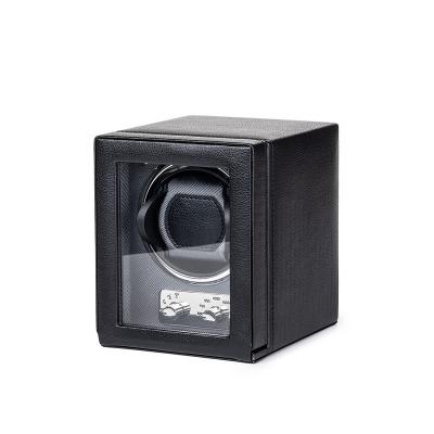 China PU Leather Watch Winder New Style Watch Winder Box One Slot Watch Winder for sale