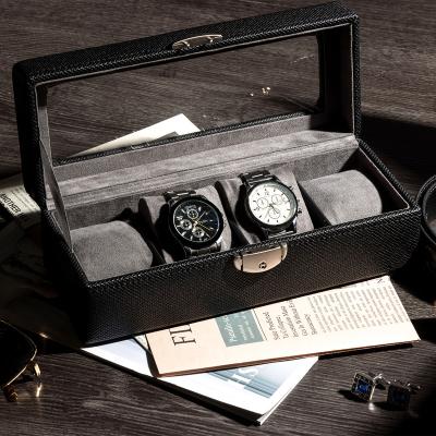 China PU Leather Watch Travel Box Watch Set Box Fashion Watch Box for sale