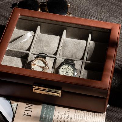 China PU Leather Watch Travel Box Watch Set Box Watch Box Luxury for sale