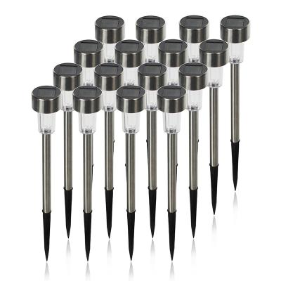 China Garden Solar Garden Lights Outdoor Waterproof Stainless Steel Solar Lamp LED Powered Landscape Lighting for sale