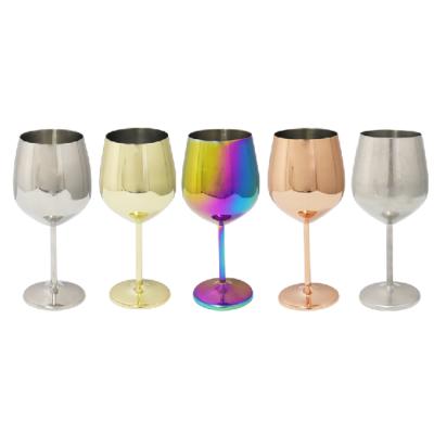 China Factory direct stainless steel workable 304 champagne glass bar tools bucket bar tools wine glass for sale